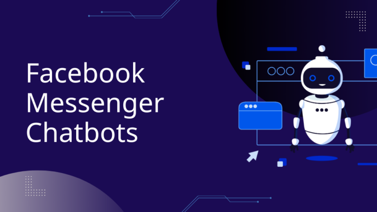 Facebook Messenger chatbot helping a business communicate with customers