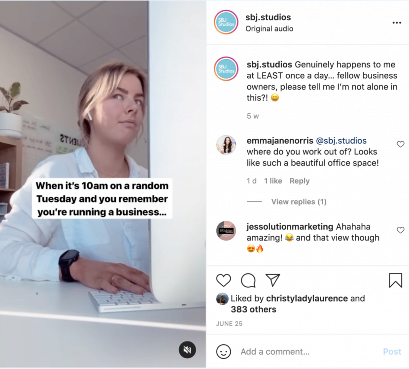 How to create relatable Instagram Reels content.